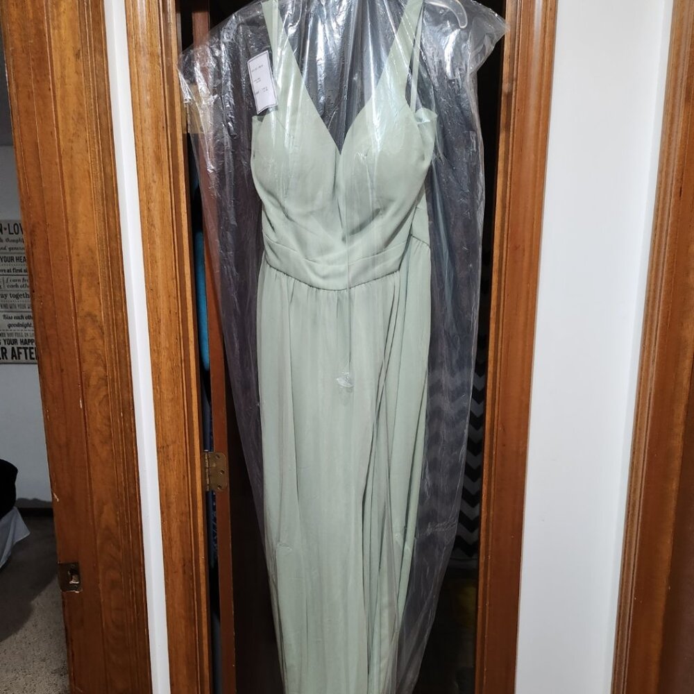 Bridesmaid Dress- Sage Green- Size 20